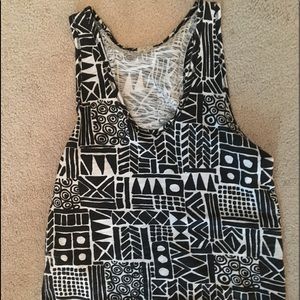 J crew patterned tank